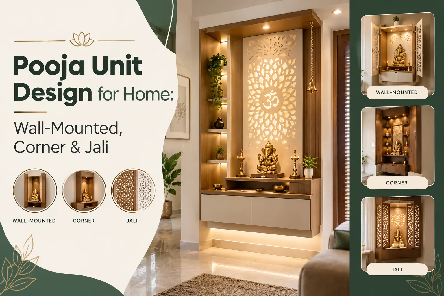 Pooja Unit Design