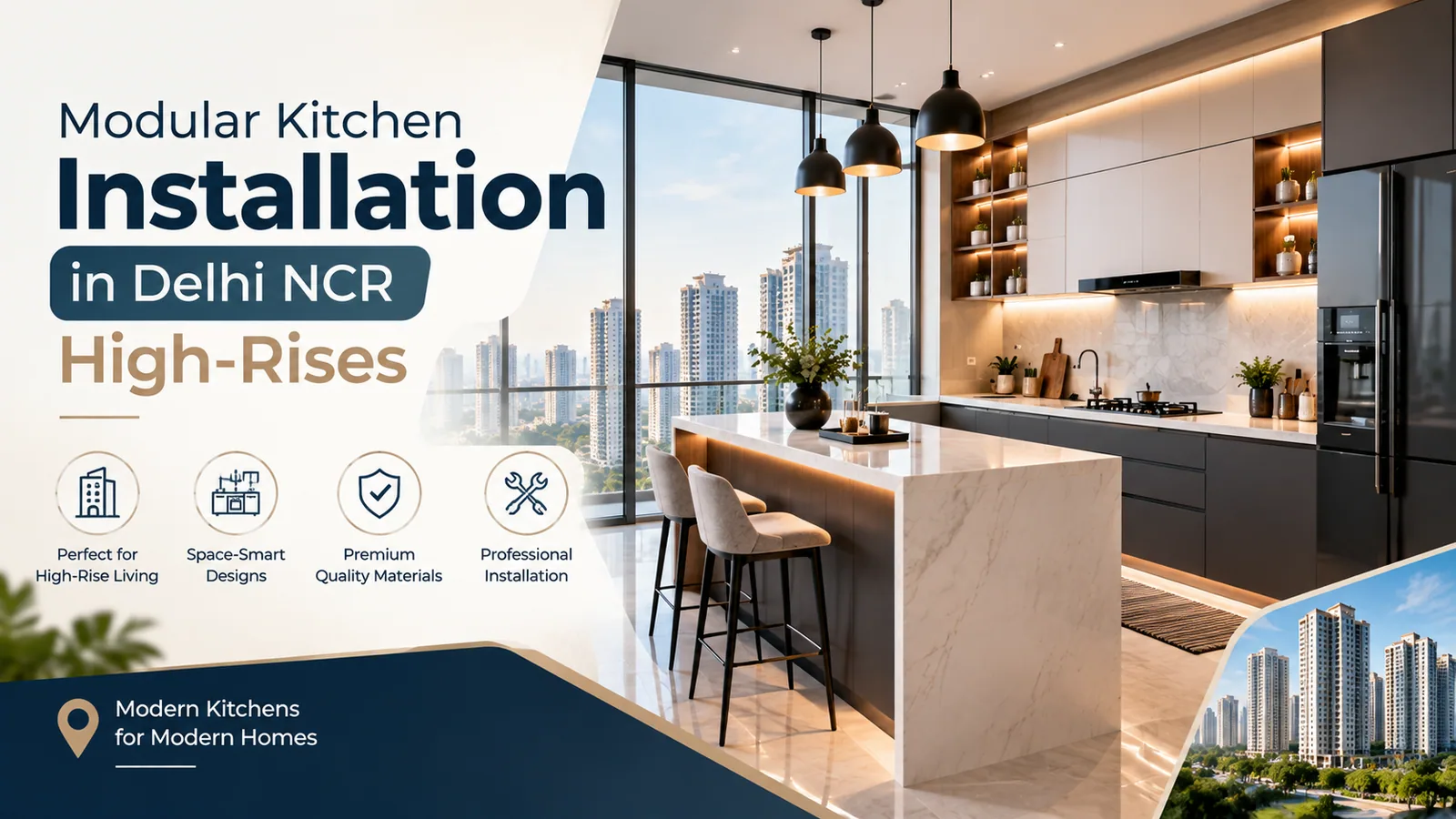 Modular Kitchen Installation