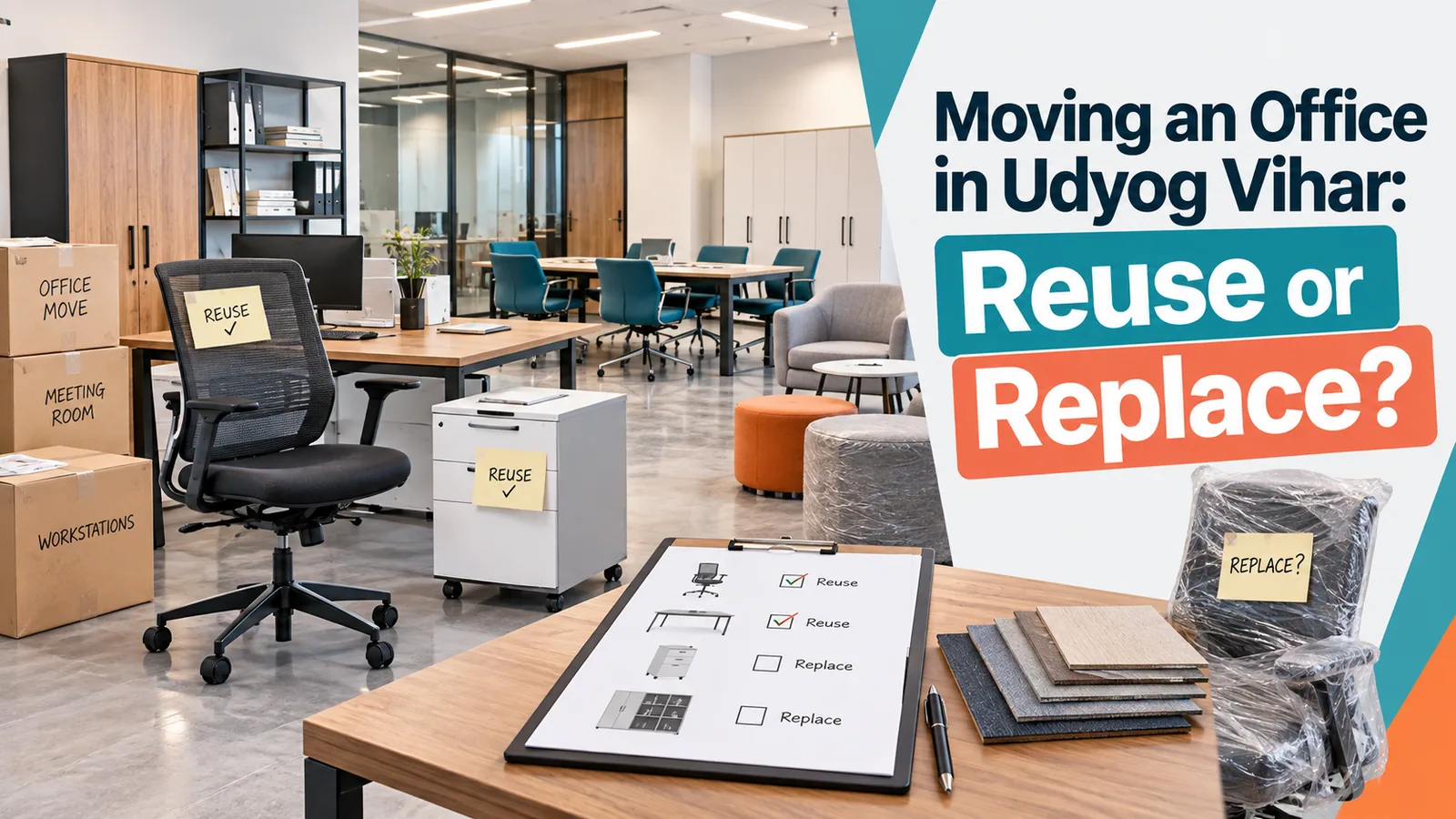 Moving Office in Udyog Vihar